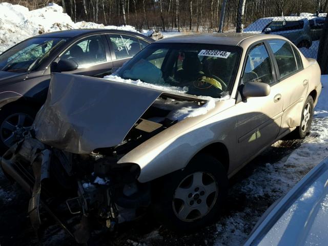 1G1NE52JX3M693014 - 2003 CHEVROLET MALIBU LS Qəhvəyi foto 2