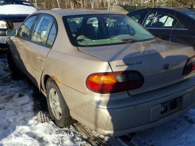 1G1NE52JX3M693014 - 2003 CHEVROLET MALIBU LS Qəhvəyi foto 3