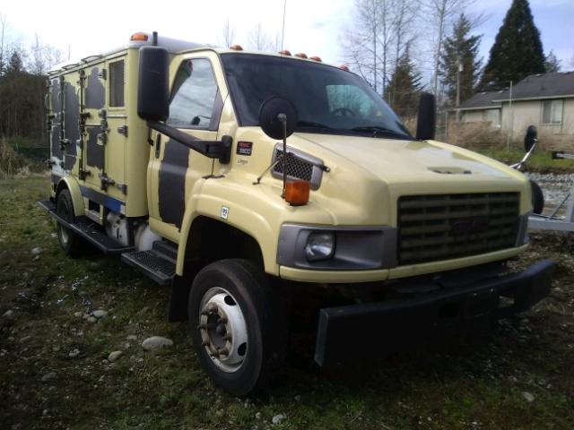 1GDJ5C1GX6F900103 - 2006 GMC C5500 C5C0 YELLOW photo 1