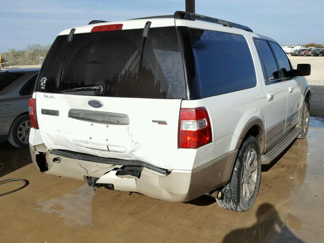 1FMFK17577LA39037 - 2007 FORD EXPEDITION WHITE photo 4