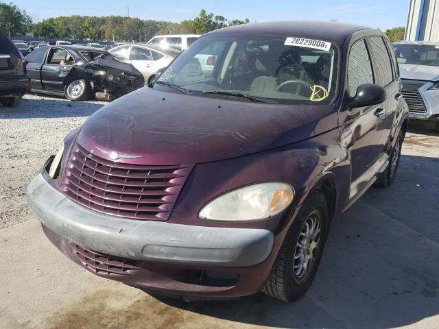 3C4FY48B72T363739 - 2002 CHRYSLER PT CRUISER PURPLE photo 2