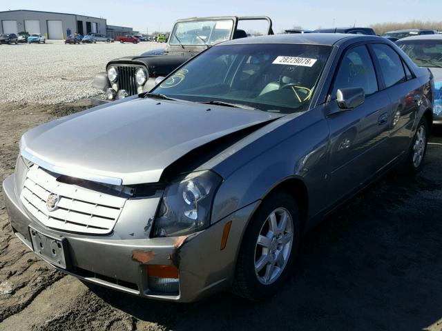 1G6DM57T260167538 - 2006 CADILLAC CTS GRAY photo 2