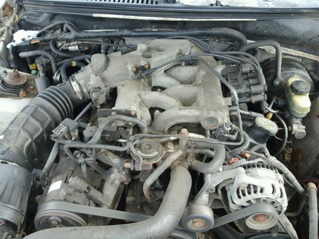 1FAFP40412F125126 - 2002 FORD MUSTANG GRAY photo 7