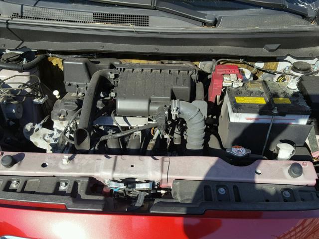 ML32A3HJ7HH006673 - 2017 MITSUBISHI MIRAGE ES RED photo 7