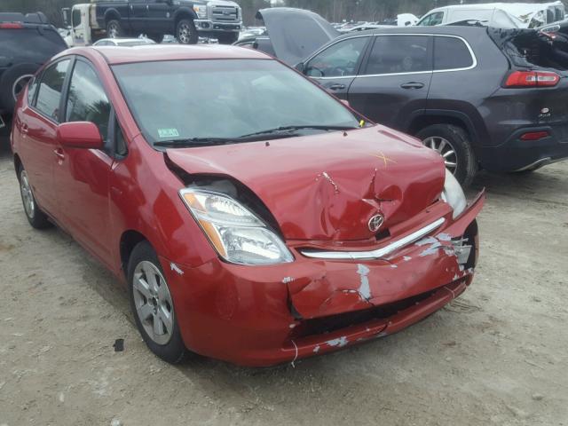 JTDKB20U297864294 - 2009 TOYOTA PRIUS RED photo 1