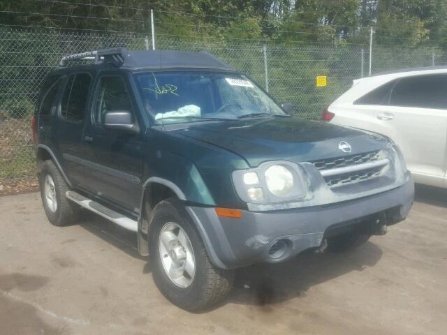 5N1ED28T52C596546 - 2002 NISSAN XTERRA XE GREEN photo 1