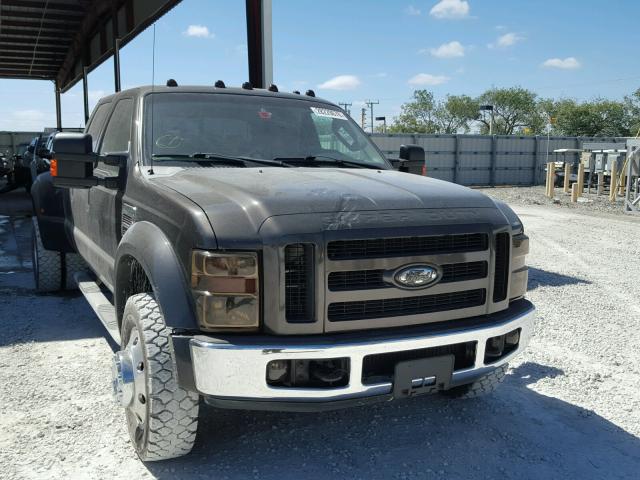 1FTXW43R78ED01958 - 2008 FORD F450 SUPER GRAY photo 1