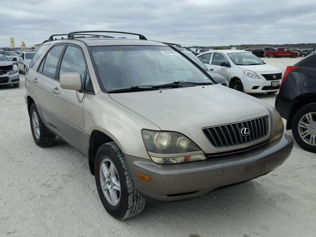 JT6GF10U2X0017566 - 1999 LEXUS RX 300 BEIGE photo 1