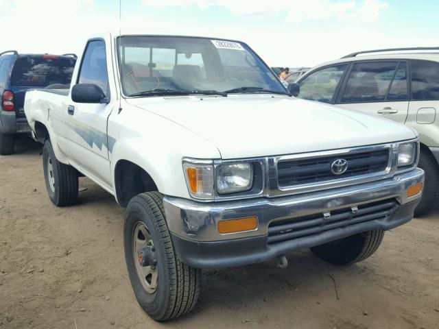 4TARN01P6NZ036357 - 1992 TOYOTA PICKUP 1/2 WHITE photo 1