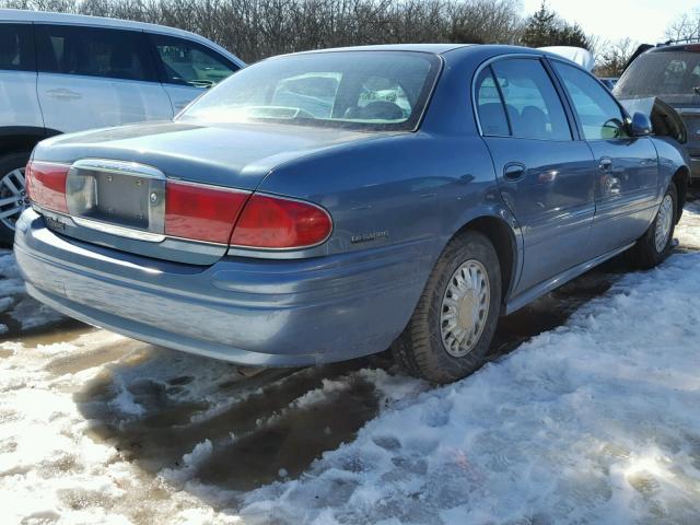 1G4HP54K42U214939 - 2002 BUICK LESABRE CU BLUE photo 4