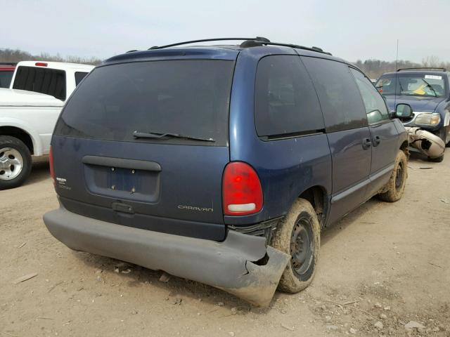 2B4GP25G5YR785075 - 2000 DODGE CARAVAN BLUE photo 4