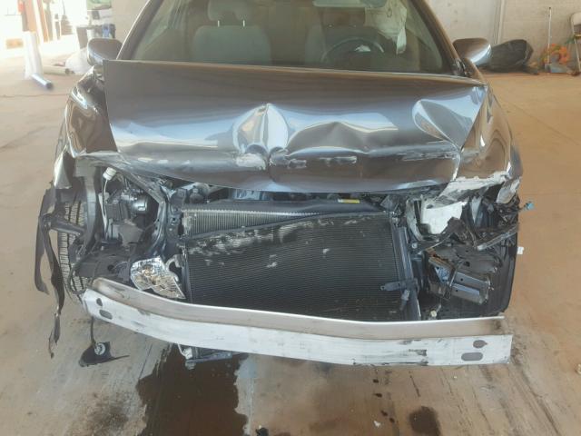 2HGFG1B84AH502894 - 2010 HONDA CIVIC EX GRAY photo 7