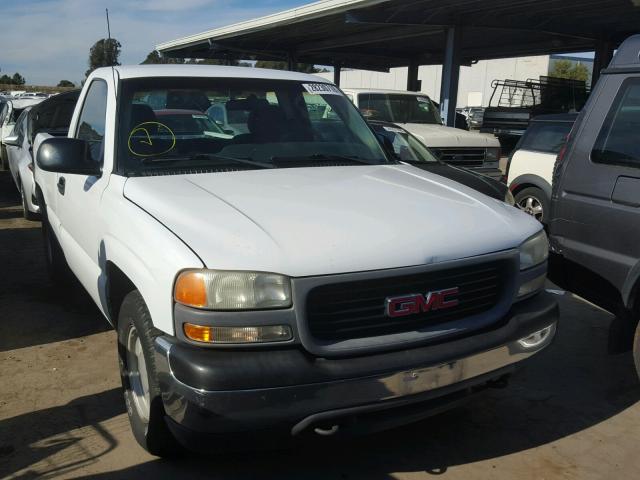 1GTEC14V8XZ527315 - 1999 GMC NEW SIERRA WHITE photo 1