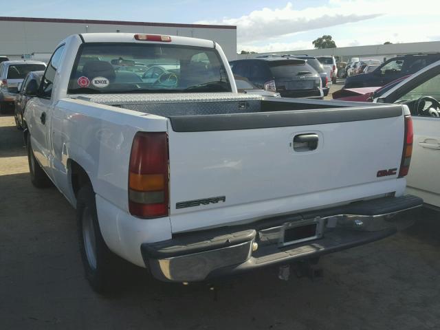 1GTEC14V8XZ527315 - 1999 GMC NEW SIERRA WHITE photo 3