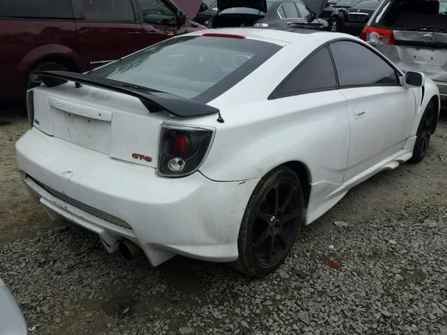 JTDDY32T7Y0026920 - 2000 TOYOTA CELICA GT- WHITE photo 4