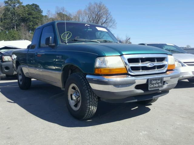 1FTYR14U1WTA64809 - 1998 FORD RANGER SUP GREEN photo 1