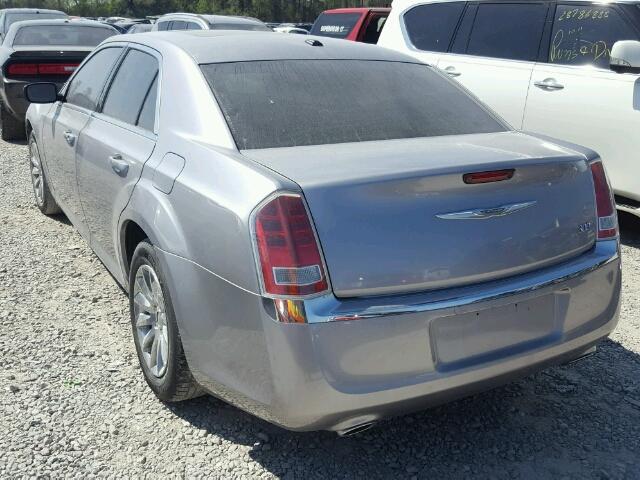 2C3CCAAG6EH235399 - 2014 CHRYSLER 300 SILVER photo 3