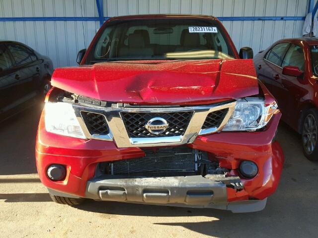 1N6AD0EV7CC408055 - 2012 NISSAN FRONTIER S RED photo 9