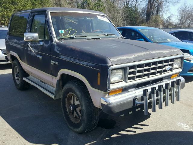 1FMCU14T1HUC33185 - 1987 FORD BRONCO II BLUE photo 1