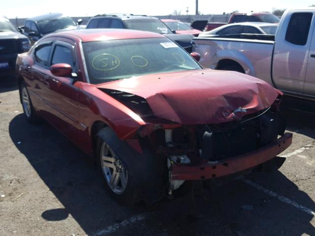 2B3KA53H86H261600 - 2006 DODGE CHARGER R/ RED photo 1