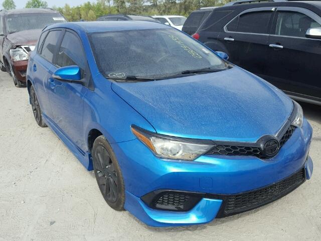 JTNKARJE7GJ504517 - 2016 TOYOTA SCION IM BLUE photo 1