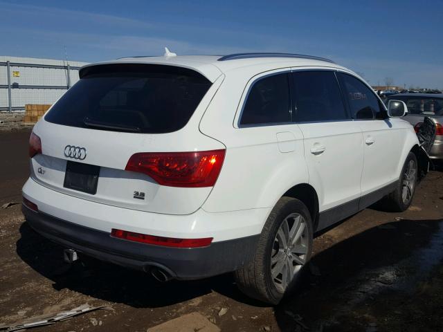 WA1LYAFE9AD002767 - 2010 AUDI Q7 PREMIUM WHITE photo 4