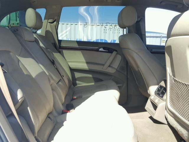 WA1LYAFE9AD002767 - 2010 AUDI Q7 PREMIUM WHITE photo 6