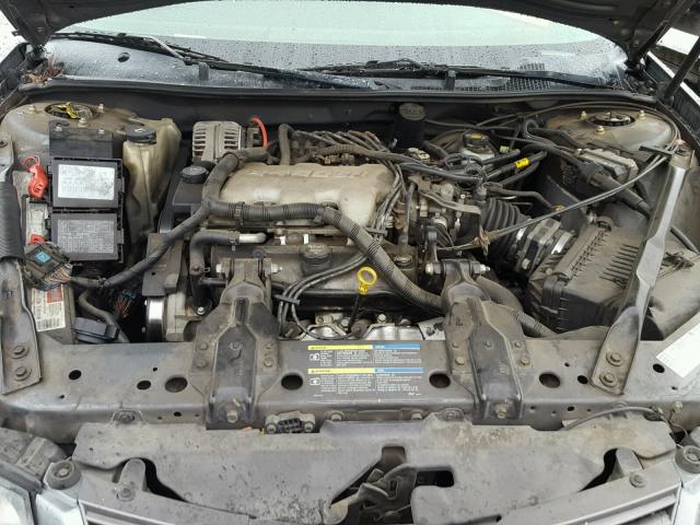 2G1WF52E259263613 - 2005 CHEVROLET IMPALA GRAY photo 7