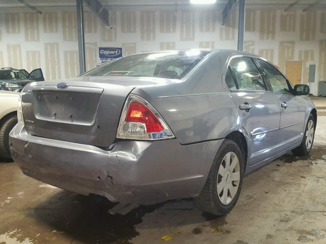 3FAFP06Z16R116463 - 2006 FORD FUSION S GRAY photo 4