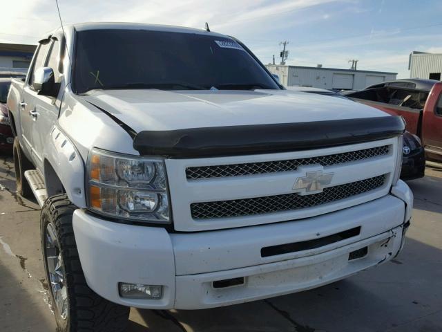 3GCPKTE36BG200764 - 2011 CHEVROLET SILVERADO WHITE photo 1