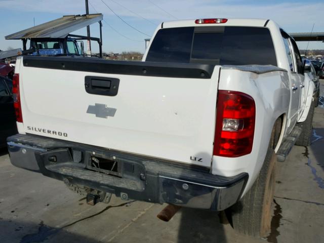 3GCPKTE36BG200764 - 2011 CHEVROLET SILVERADO WHITE photo 4