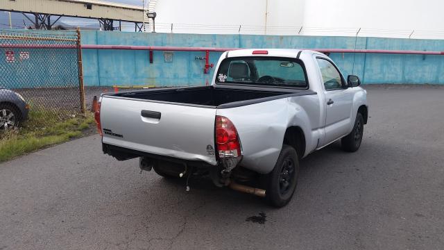 5TFNX4CN6DX026776 - 2013 TOYOTA TACOMA SILVER photo 4