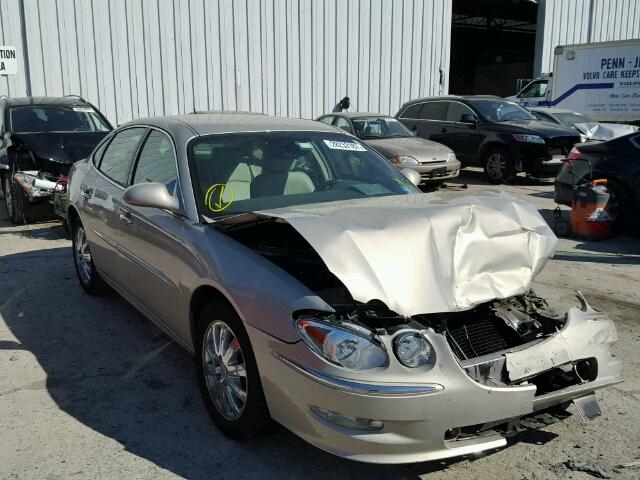 2G4WD582381367052 - 2008 BUICK LACROSSE C GOLD photo 1