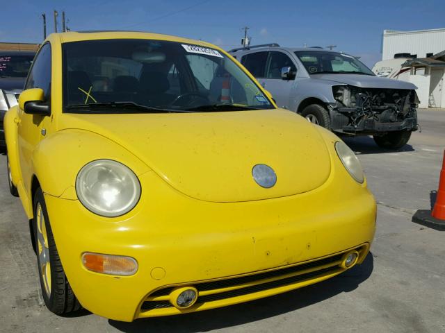 3VWCD21C02M448936 - 2002 VOLKSWAGEN NEW BEETLE 黄色 照片 1