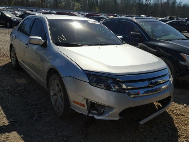 3FAHP0JA9CR146168 - 2012 FORD FUSION SEL SILVER photo 1