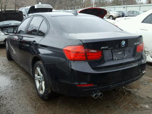 WBA3B3C51DF145922 - 2013 BMW 328 XI BLACK photo 3