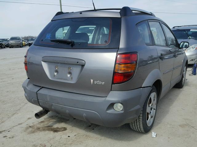 5Y2SL62813Z461178 - 2003 PONTIAC VIBE GRAY photo 4