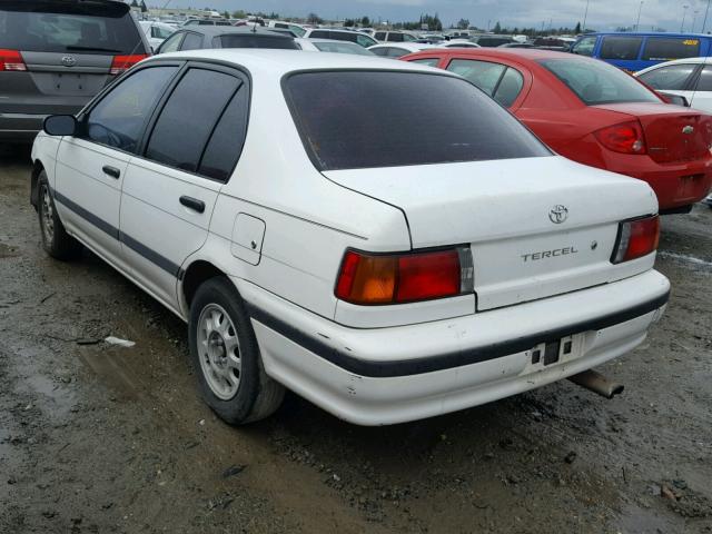 JT2EL43A0N0252792 - 1992 TOYOTA TERCEL DEL WHITE photo 3