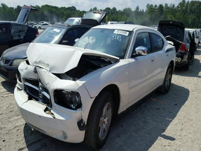 2B3KA43G07H778327 - 2007 DODGE CHARGER SE WHITE photo 2