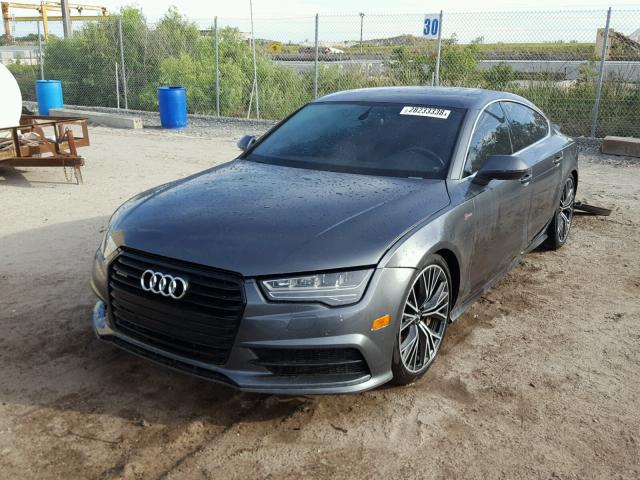 WAU2GAFC6DN071219 - 2013 AUDI A7 PRESTIG GRAY photo 2