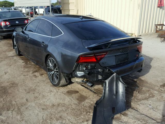 WAU2GAFC6DN071219 - 2013 AUDI A7 PRESTIG GRAY photo 3