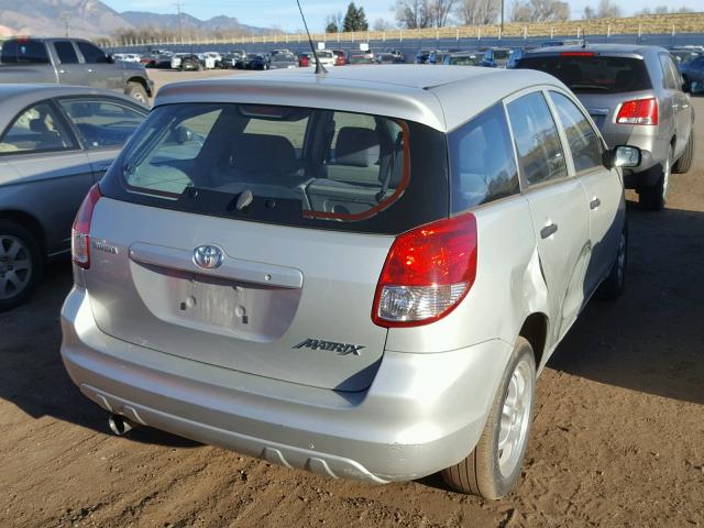 2T1KR32E53C031179 - 2003 TOYOTA COROLLA MA SILVER photo 4