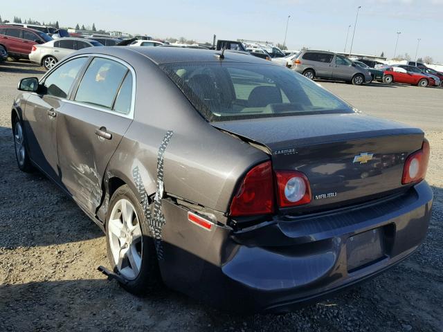 1G1ZB5E1XBF217953 - 2011 CHEVROLET MALIBU LS გრაფიტი ფოტო 3