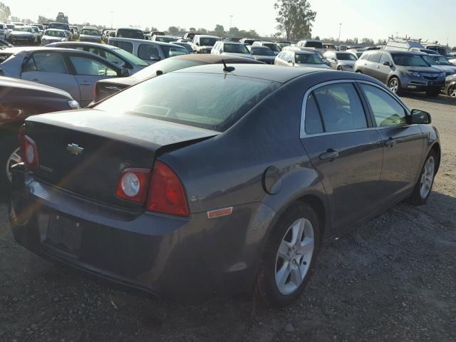 1G1ZB5E1XBF217953 - 2011 CHEVROLET MALIBU LS გრაფიტი ფოტო 4