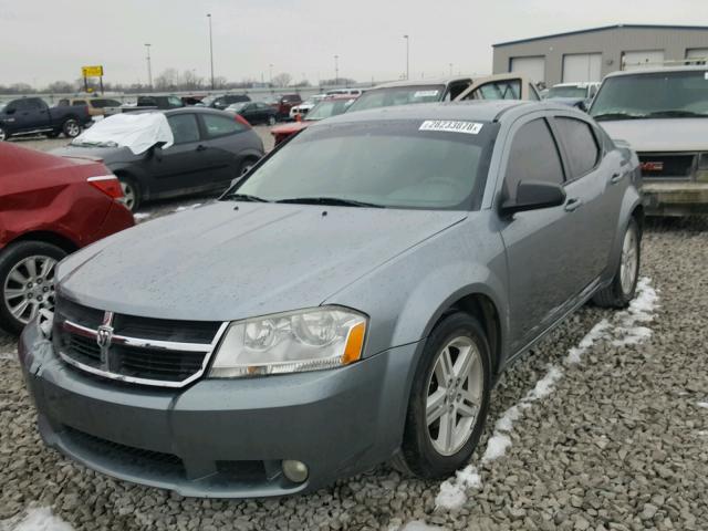 1B3LC56K08N148241 - 2008 DODGE AVENGER SX GRAY photo 2