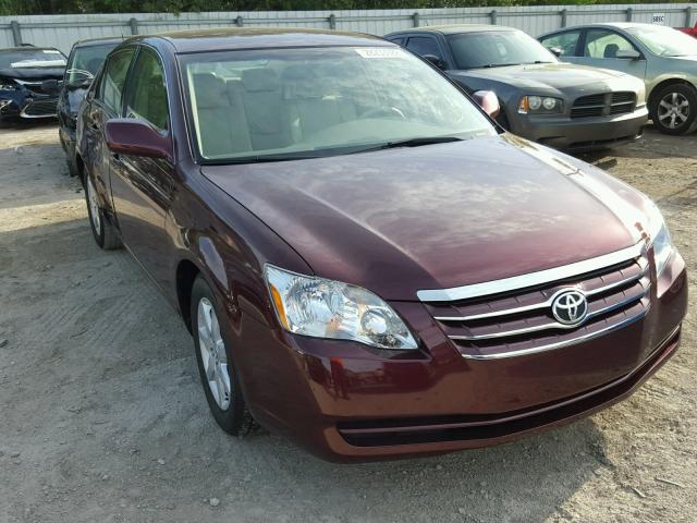 4T1BK36B07U172721 - 2007 TOYOTA AVALON XL MAROON photo 1