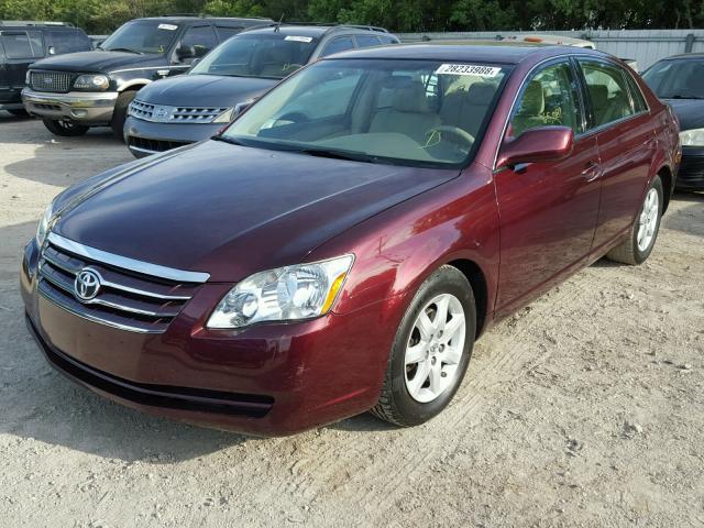 4T1BK36B07U172721 - 2007 TOYOTA AVALON XL MAROON photo 2