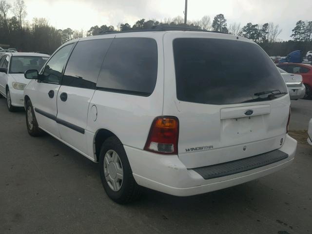 2FMZA51443BB07845 - 2003 FORD WINDSTAR L WHITE photo 3