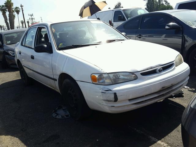 1NXBR12E7YZ365353 - 2000 TOYOTA COROLLA VE WHITE photo 1