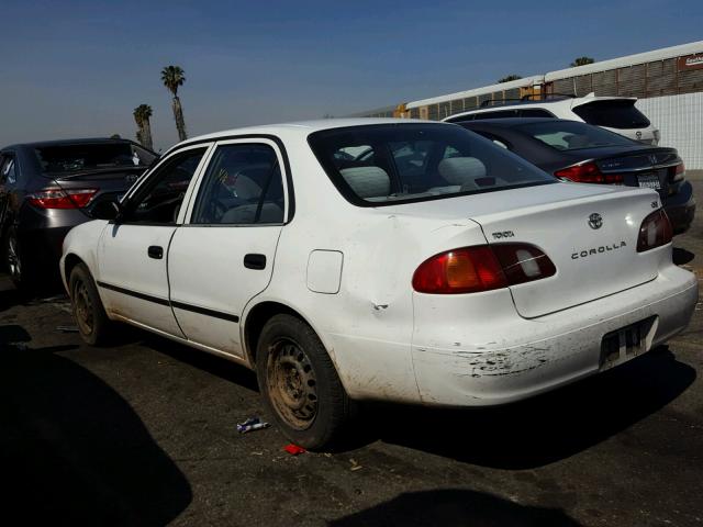 1NXBR12E7YZ365353 - 2000 TOYOTA COROLLA VE WHITE photo 3